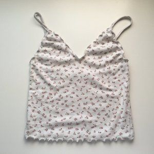 Brandy Melville Nicolette Ruffle Tank